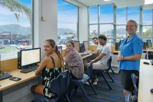 Cairns College of English PCを使った授業