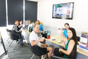 Cairns College of English の生徒たち