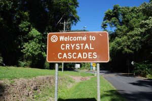 Crystal Cascades - クリスタルカスケード入口