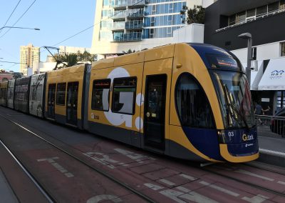 ゴールドコーストの公共交通トラム