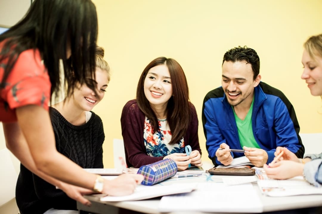 イングリッシュ・ランゲージ・カンパニー　一般英語コースの生徒たち