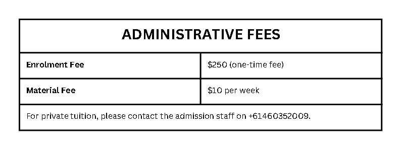 ボストン・インスティチュート料金表
