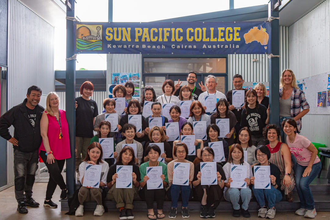 SPC40歳からの旅行留学卒業式