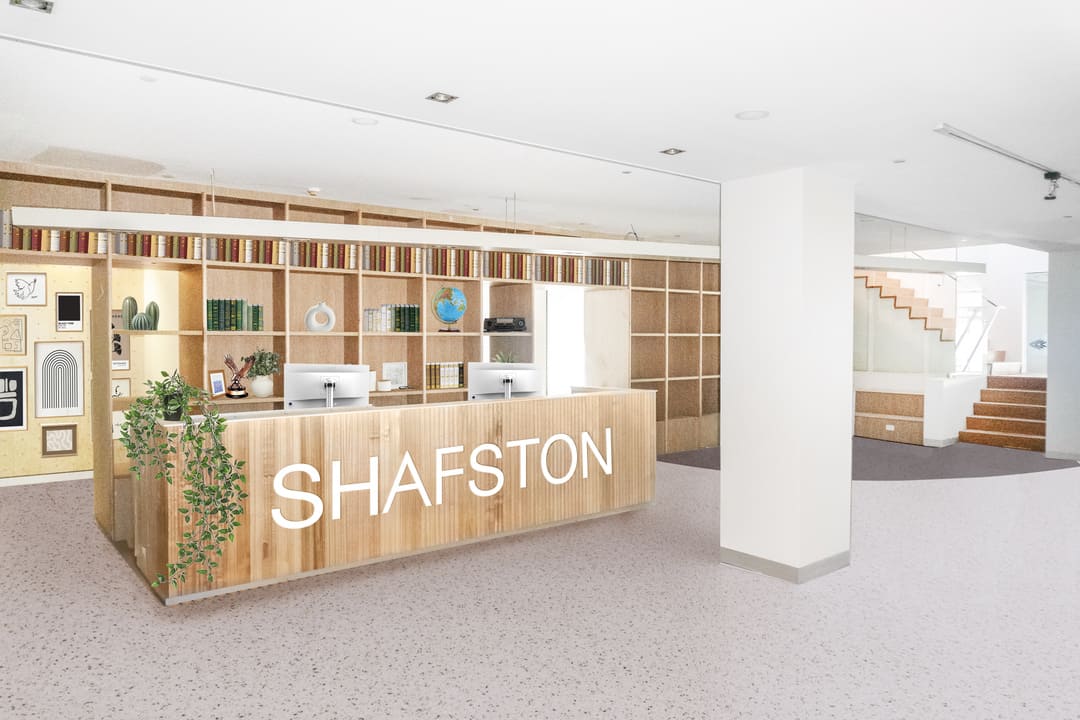 シャフストン・シドニー　レセプション